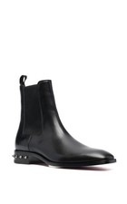 Christian louboutin Herren Samson Chelsea-Boots Stiefel mit spitzen Nieten Gr.43