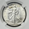 1947-D Walking Liberty Half Dollar in a lower tier graded slab Nice luster Denver Liberty Walking