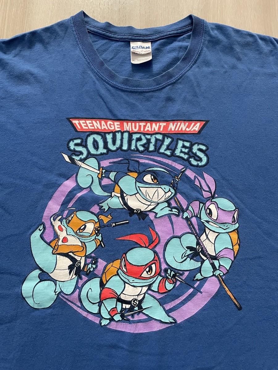 VTG Y2K Teenage Mutant Ninja Squirtles Shirt Sz XL | eBay