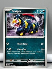 Pokemon 2023 Collezionismo Trading Card Basic Seviper 110hp 137/193