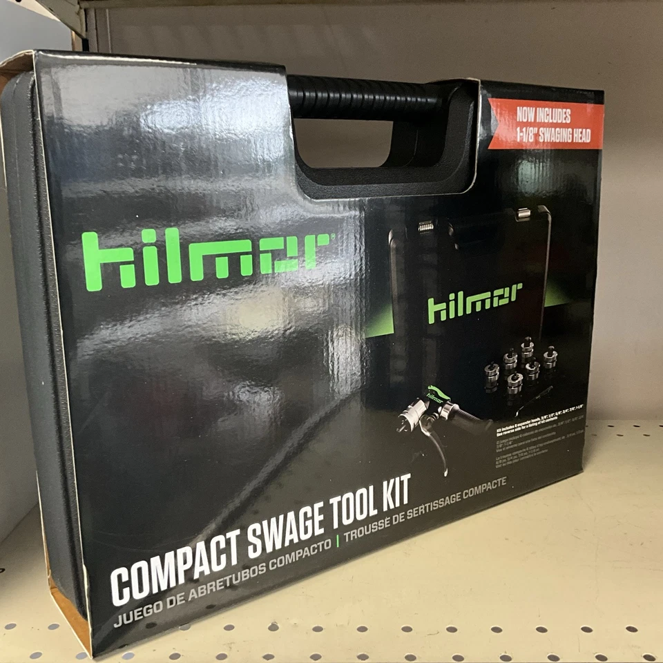 Hilmor Compact Swage Tool Kit 6 Expanders 3/8", 1/2", 5/8", 3/4", 7/8", & 1-1/8" - Image 3 of 4