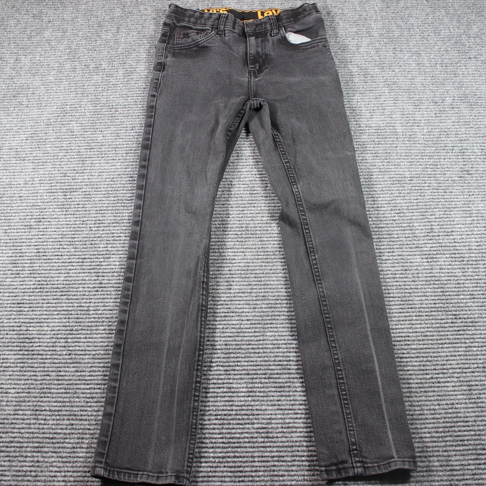 Levi’s Jeans Niños 16 28x30 Gris 510 Ajustado Elastizado Cintura Ajustable Foto 2 de 4