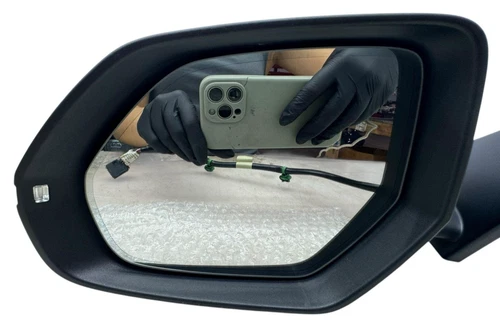 2019-2023 AUDI Q8 4MN LEFT DOOR POWER FOLDING HEATED MIRROR W/ AUTO DIM | BLACK