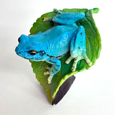 Bandai Gashapon Mini Collection Figure Amphibian 01 Japanese Tree Frog Blue