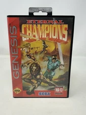 Eternal Champions (Sega Genesis, 1993) CIB Manual