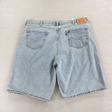 Levis 469 Denim Shorts Mens 44 Relaxed Fit Denim y2k baggy skater streetwear
