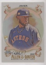 2021 Topps Allen & Ginter Chrome Refractor Cristian Javier #266 1u6