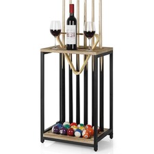 Pool Stick Holder Pool Cue Holder Pool Cue Stick Rack Wood Billiard Stick Hol...