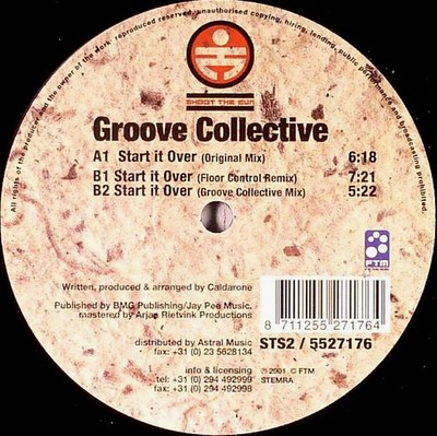 Groove Collective (2) - Start It Over, 12'', (Vinyl)