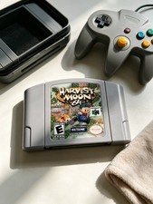 Harvest Moon 64 N64 Nintendo 64 Game Cartridge Only Authentic Tested Working