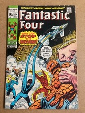 Fantastic Four #114 September 1971 FN