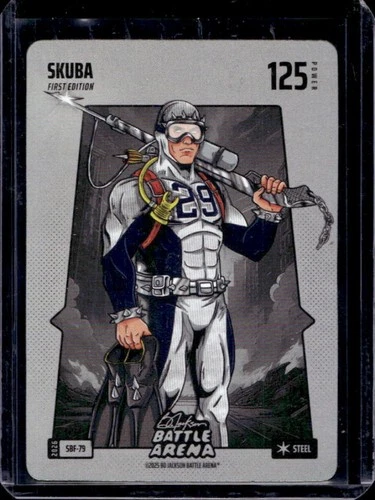 2026 Bo Jackson Battle Arena 1st Ed. Skuba Silver Battlefoil #SBF-79