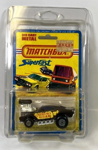 Vintage 1976 Matchbox Brown Sugar VII Super Fast Die Cast Metal
