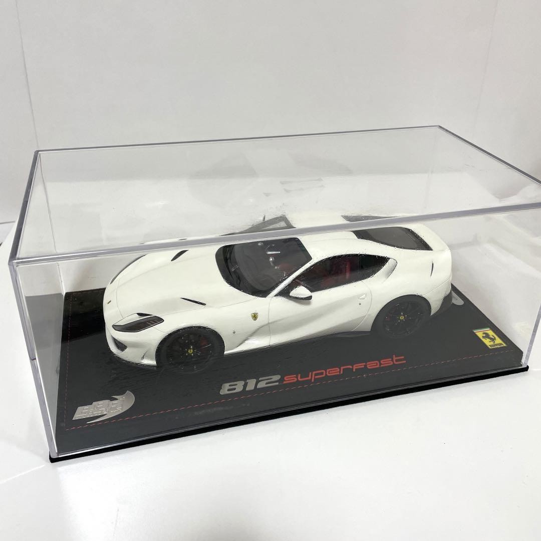 BBR Ferrari 812 Superfast 1/18 ミニカー 中古 1/18 BBR Ferrari 812 Superfast 70 Anniversary Red P18147A | eBay