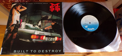 The Michael Schenker Group Built To Destroy 1983 RARE Metal LP