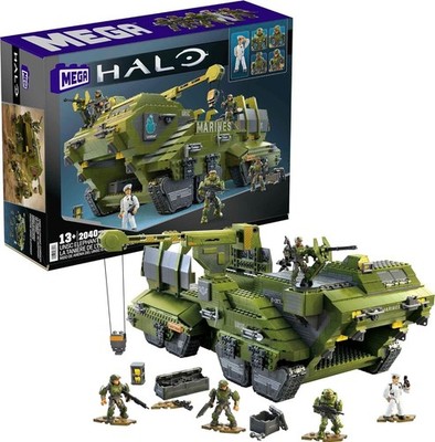 HALO Mega Construx Bloks UNSC ELEPHANT SANDNEST HHC44 Marines