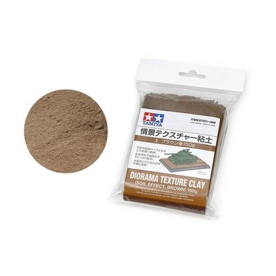 Tamiya 87221 Diorama Texture Clay (Soil Effect Brown 150g) NEW in OVP