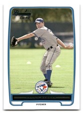 Danny Barnes 2012 Bowman Baseball #BP60 Toronto Blue Jays Prospects