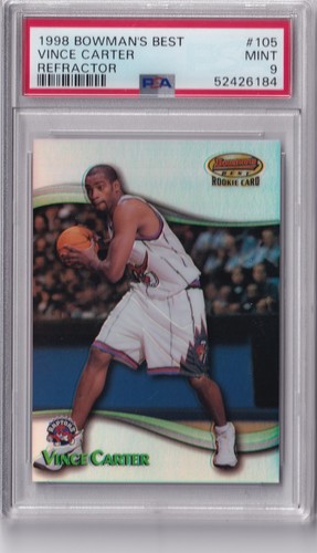 Vince Carter #105 1998 Bowman's Best card