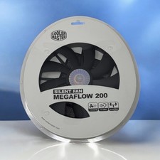 Cooler Master MegaFlow 200 Sleeve Bearing 200mm Silent Fan Black R4MFJR07FKR1