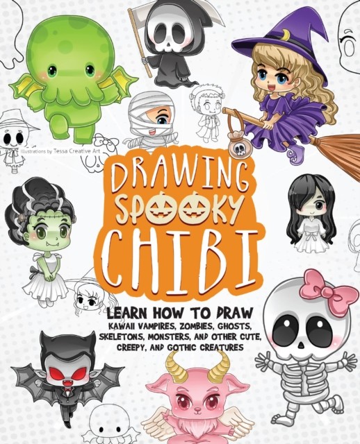 Drawing Spooky Chibi: Learn How to Draw Kawaii Vampires, Zombies, Ghosts, Skele - Image 6