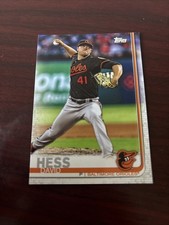 2019 Topps #552 David Hess Baltimore Orioles