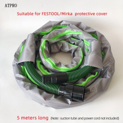 5 Meters For FESTOOL Mirka Vacuum Tube Protective Cover Cloth Base