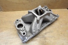 Edelbrock 2925 Super Victor Small Block Chevy 23 Intake Manifold Sbc 350 383 400