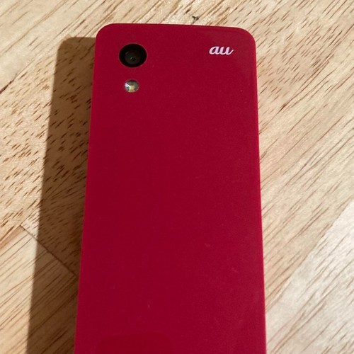 AU KDDI KYOCERA KYX31 INFOBAR XV ANDROID BAR PHONE UNLOCKED NISHIKIGOI red - Picture 5 of 10