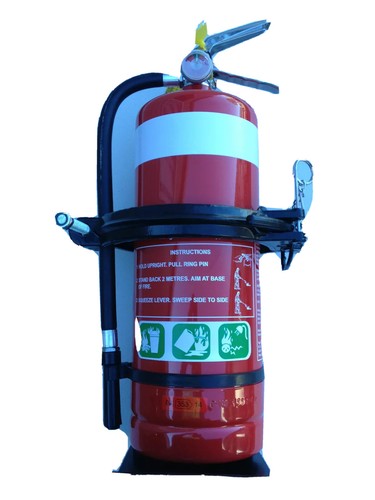 Fire Extinguisher Heavy Duty Vehicle Bracket Truck Cannon Style Suit 9.0kg ABE - Picture 7 of 7