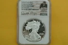 2018-W Proof $1 American Silver Eagle Congratulations Set NGC PF69 Ronald Reagan