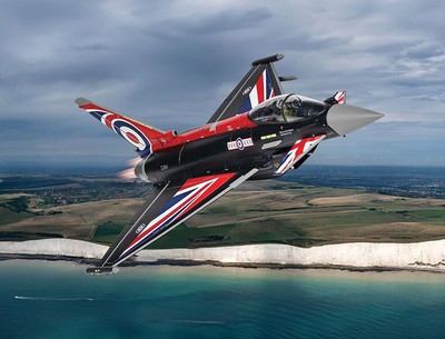 Eurofighter Typhoon FGR4 Aircraft ''Blackjack RAF Typhoon Display Aircraft'' (2022