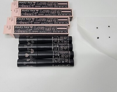 (Lot Of 4) Amour Love  Lash Love Mascara I   Black (New Old Product)***