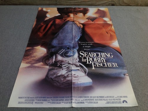 1993 Searching For Bobby Fisher Original Movie House Full Sheet Poster