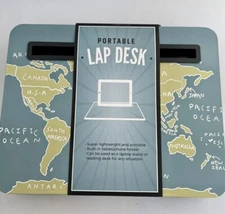 Portable Lap Desk Lightweight, Tablet/Phone Holder, Laptop Stand Or Reading Desk