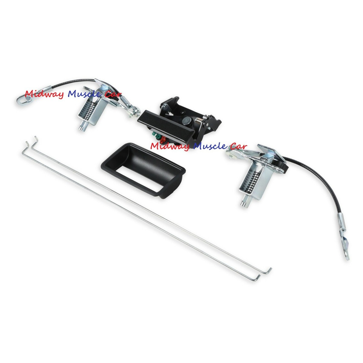 Tailgate Handle latches & rods 88-98 Chevy GMC Pickup K1500 C1500