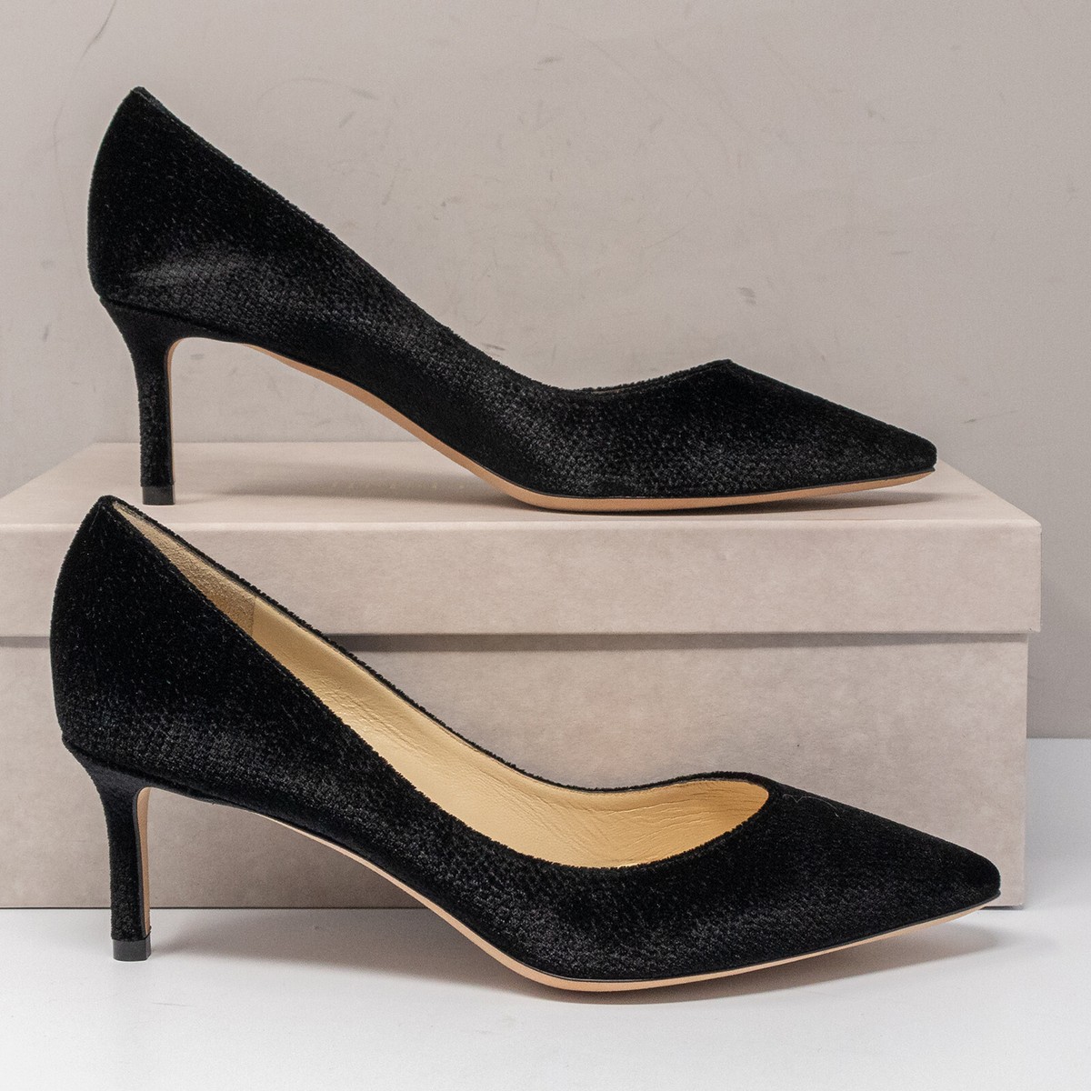 Jimmy Choo レース ハイヒール　ROMY 38 Jimmy Choo Romy 60, Size 38 EU (8 US) Lizard Printed Black