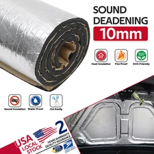 80"x40" Sound Deadener Heat Shield For Car Firewall Hood Floor Insulation Mat US