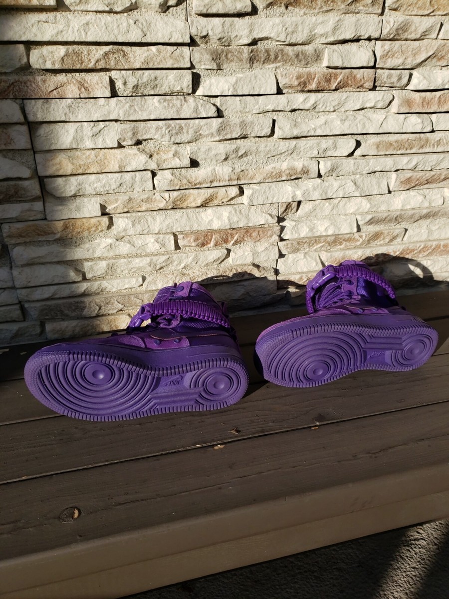 Nike SF Air Force 1 High Court Purple 884024-500 Shoes Size