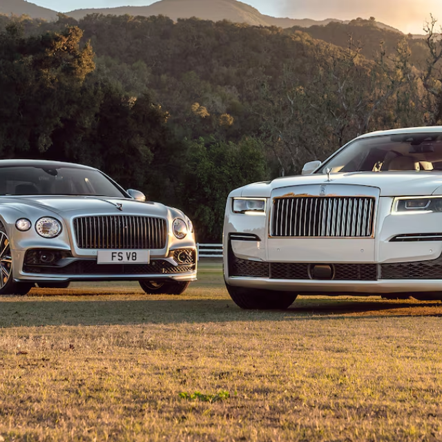 BENTLEY AND ROLLS ROYCE