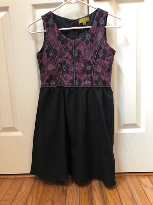 Black And Sparkle-Sally Miller Dress Size Large 12