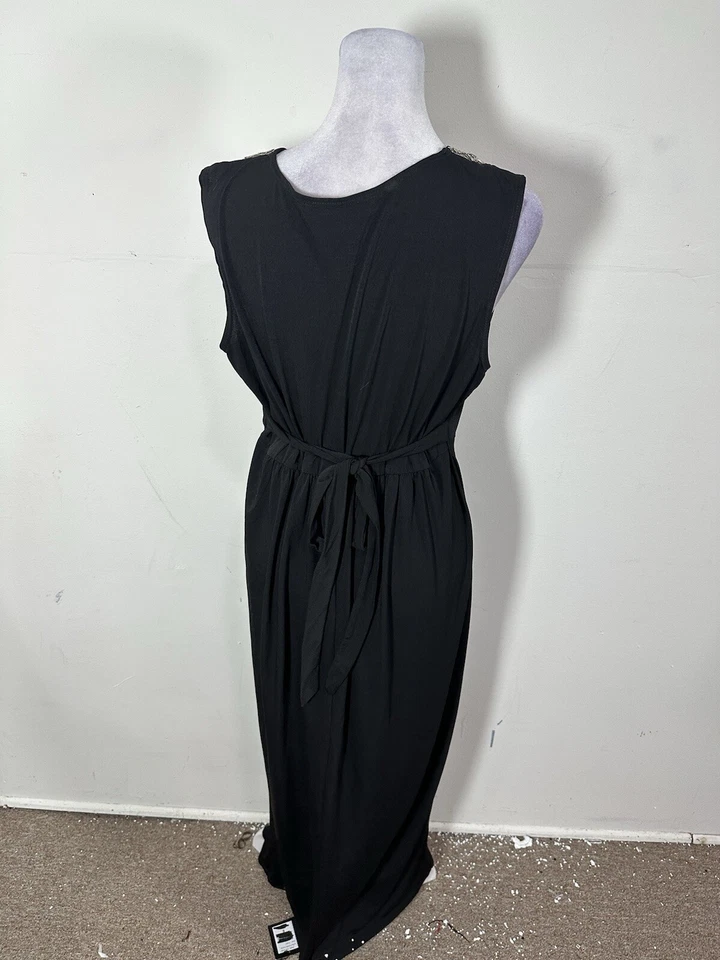 VESTIDO SIN MANGAS JFW MUJER COLOR NEGRO TALLA 1X Foto 3 de 4