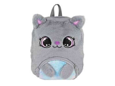 Rucksack Cuties Katze grau