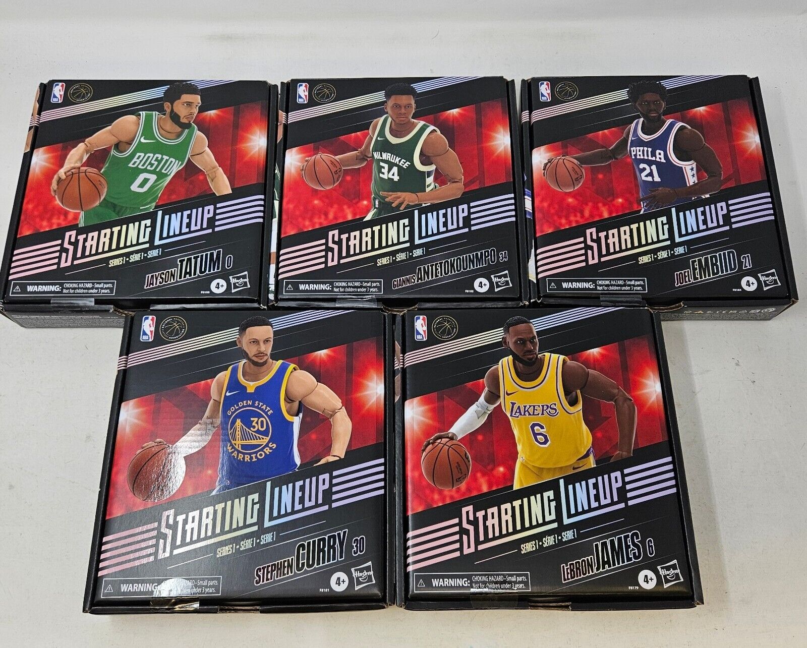 Starting Lineup Hasbro NBA Series 1 NBA All Star Figures / Choose Your Player!!