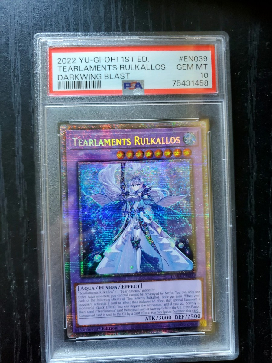 PSA 10 Tearlaments Rulkallos Starlight Rare DABL-EN039 1st PSA 10 Tearlaments Rulkallos Starlight Rare DABL-EN039 1st
