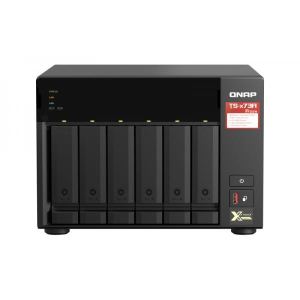 Qnap - Nas Dt TS-673A-8G 6 BAY 2.2GHZ 4C/8T 8GB DDR4 2X 2.5GBE OPT 10GBE EXP