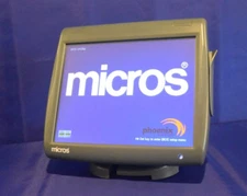 MICROS/ORACLE TERMINAL WS-5A RES, 3700, 9700, E7, NEW TOUCHSCREEN!  1YR WARRANTY
