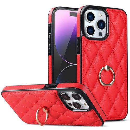 Women Luxury PU Leather Case with Ring For iPhone 15 14 13 12 11 Pro Max XR 8 7 - Picture 14 of 16