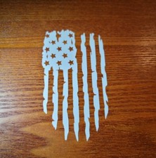 Usa Flag Distressed Decal Sticker Vinyl Graphic American Car Truck Window 3.0 Usa Flag Distressed Decal Sticker Vinyl Graphic American Car Truck Window 3.0