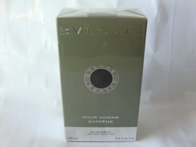 Bvlgari Pour Homme Extreme EDT Nat Spray 100ml - 3.4 Oz BNIB Retail Sealed OVP